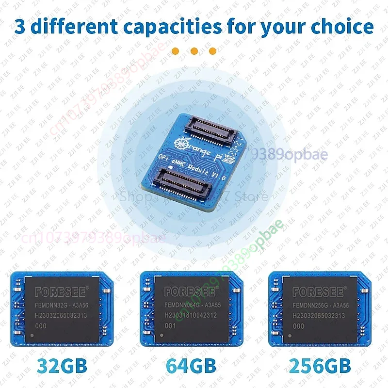 Replacement EMMC Module 32GB 6 - огляд і ціна Orange Pi 5 Plus 32Gb