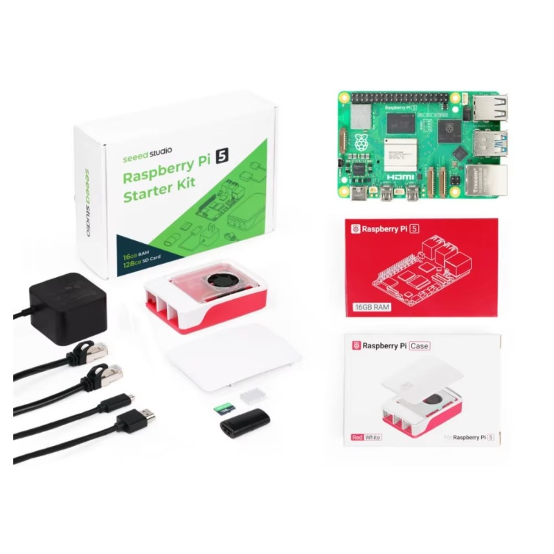 5 Starter Kit - 4GB/8GB/16GB R - огляд і ціна Raspberry Pi 5 8Gb