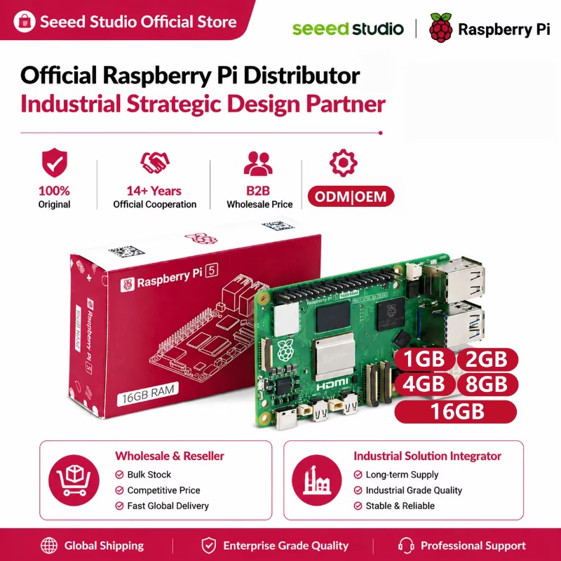 Wholesale Product Original 5 D - огляд і ціна Raspberry Pi 5 8Gb